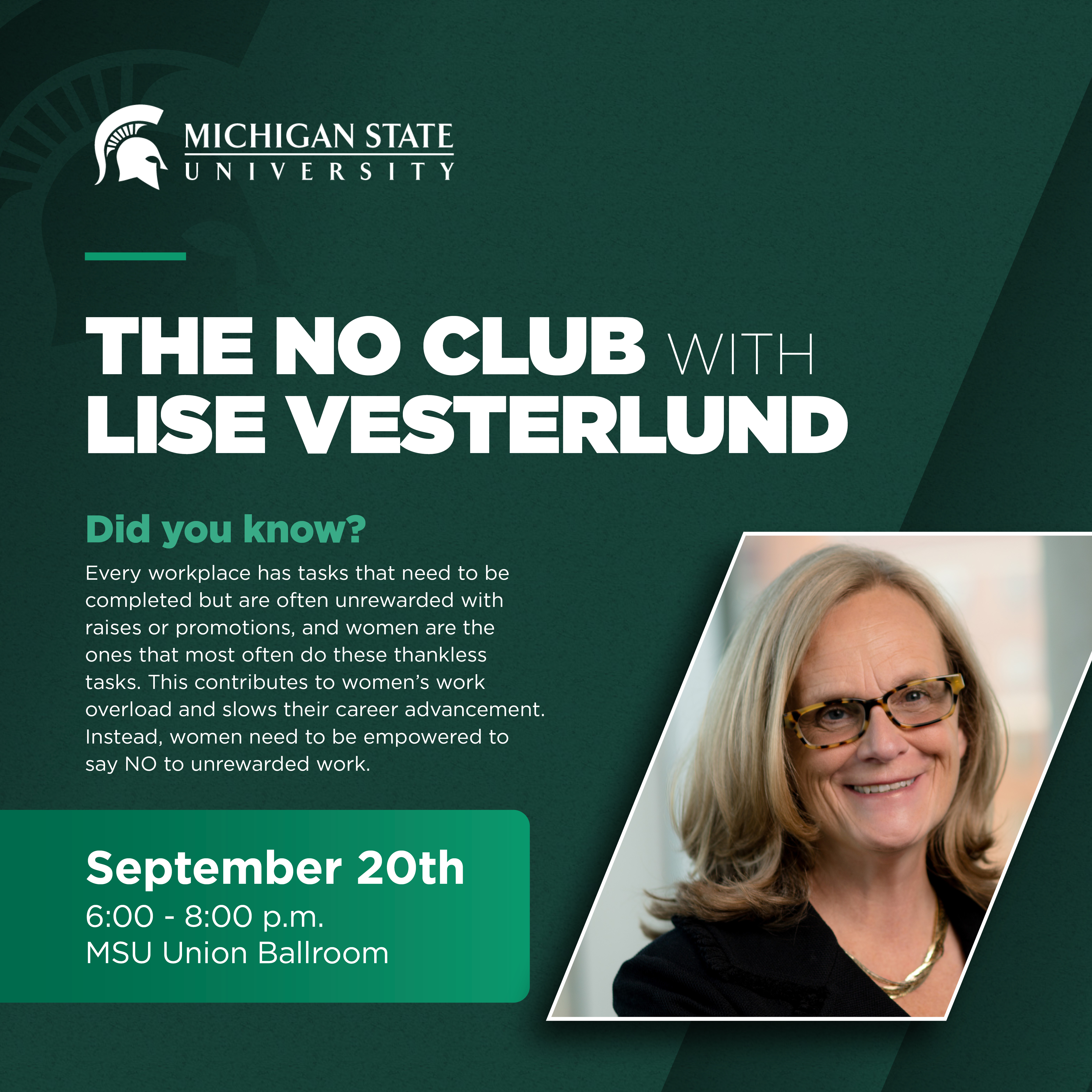 Did you know? Every workplace has tasks that need to be completed but are often unrewarded with raises and promotions, and women are the ones that most often do these thankless tasks. This contributes to women's work overload and slows their career advancement. Instead, women need to be empowered to say NO to unrewarded work.